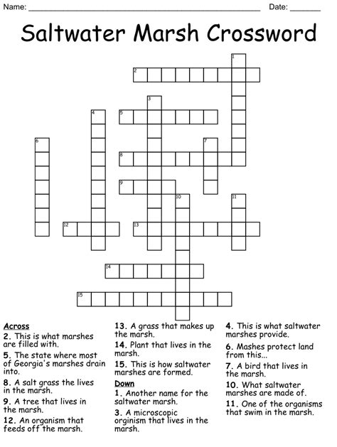 You can easily improve your search by specifying the number of. . Marsh stalker crossword puzzle